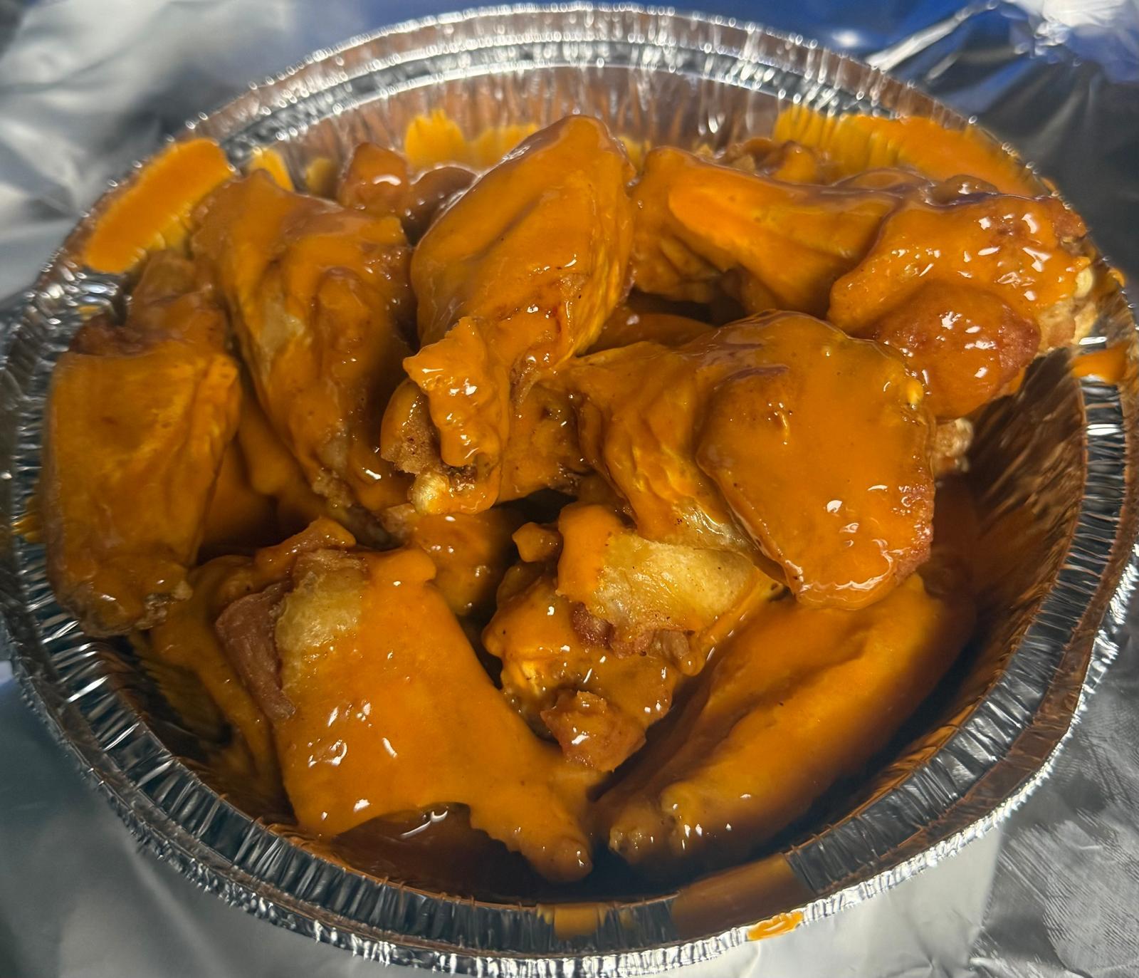 Chicken Wings (5) (Hot Sauce).