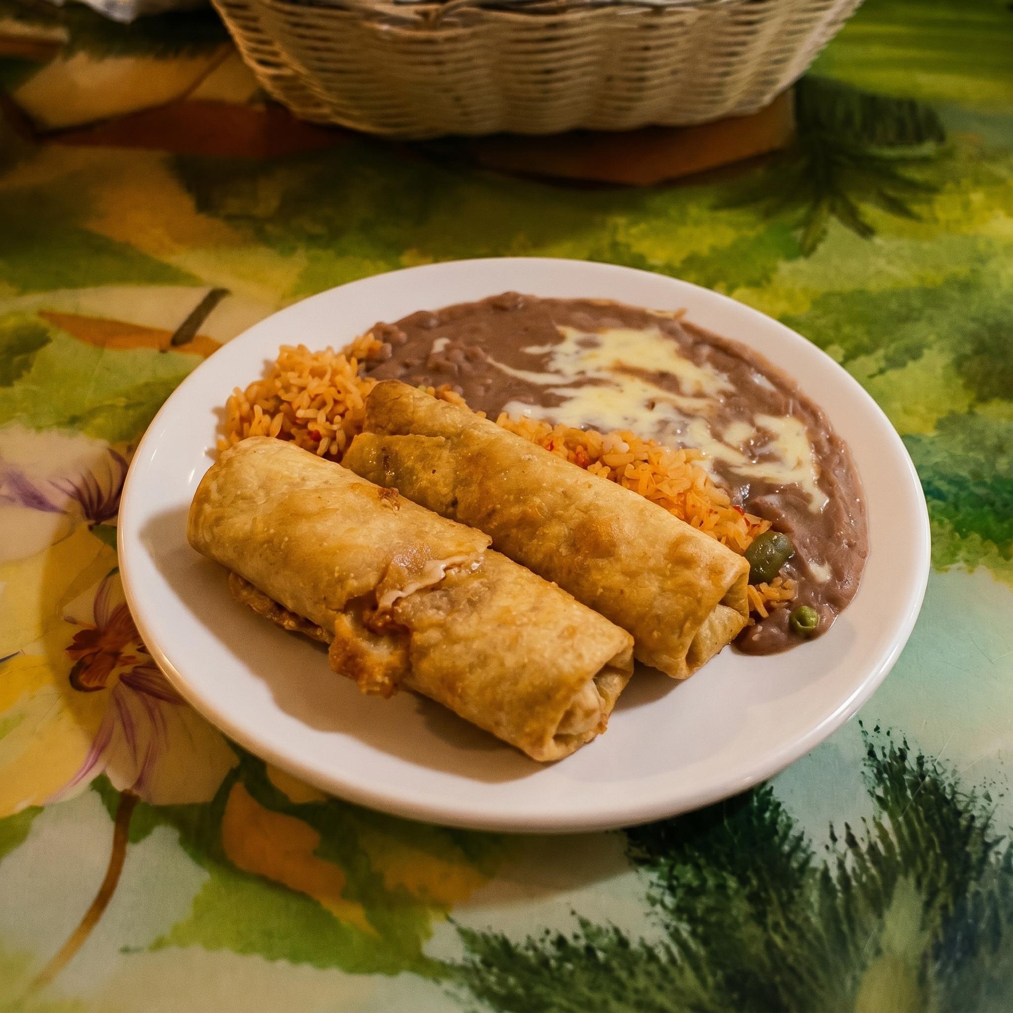 18. Flautas Mexicanas.