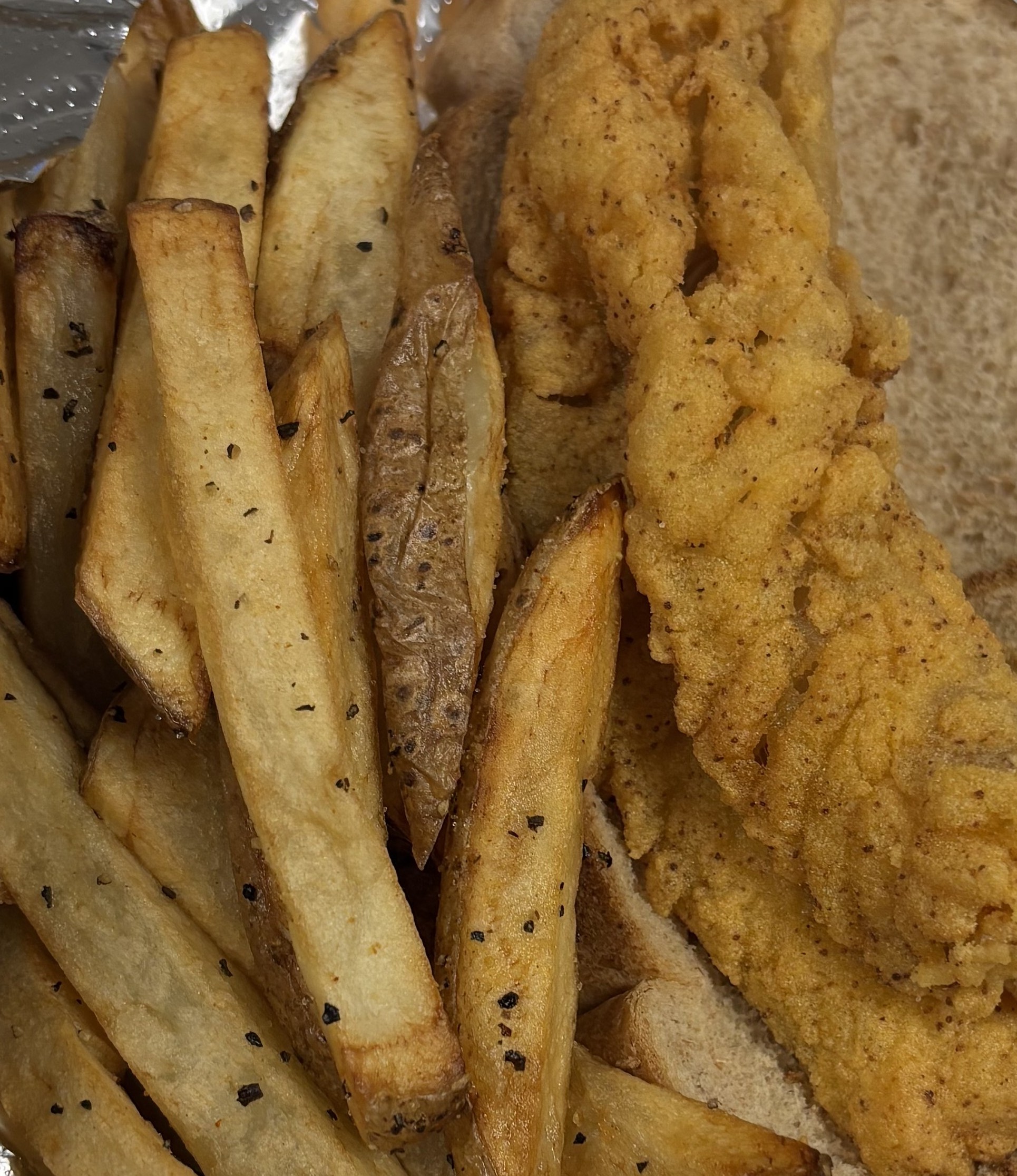 Perch Sandwich.