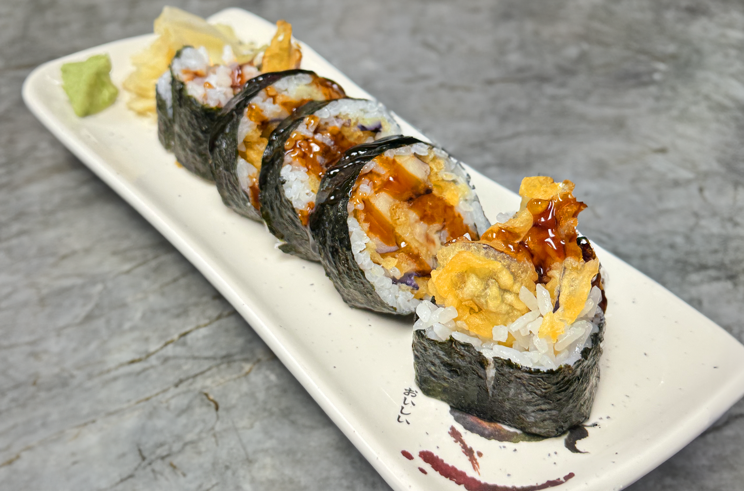 Eggplant Tempura Roll ⭐.