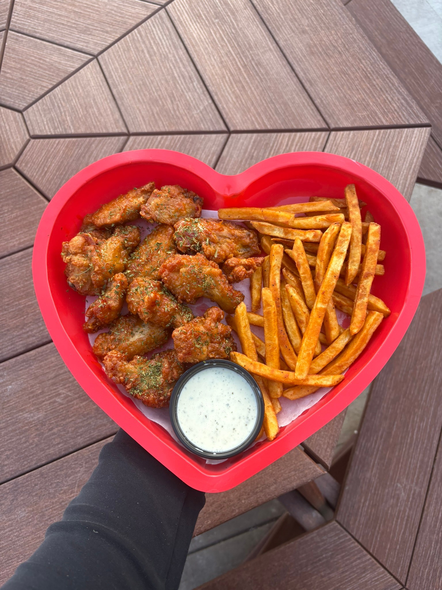 Heart Shaped Wings.