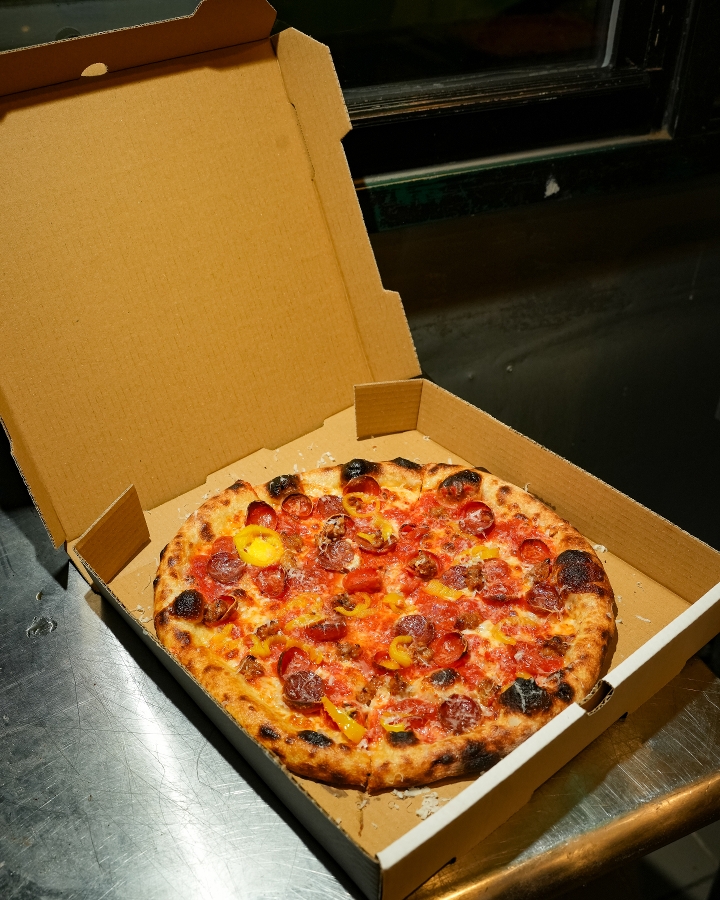 Small Meat Lovers Pie.