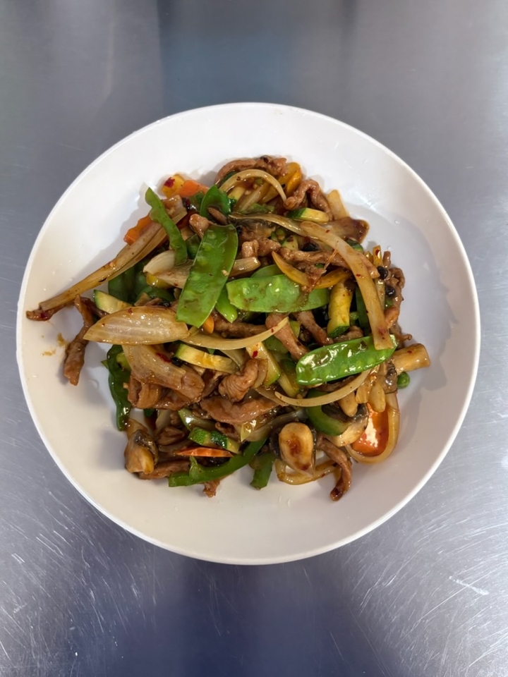 Mongolian Chicken/Beef/Shrimp.