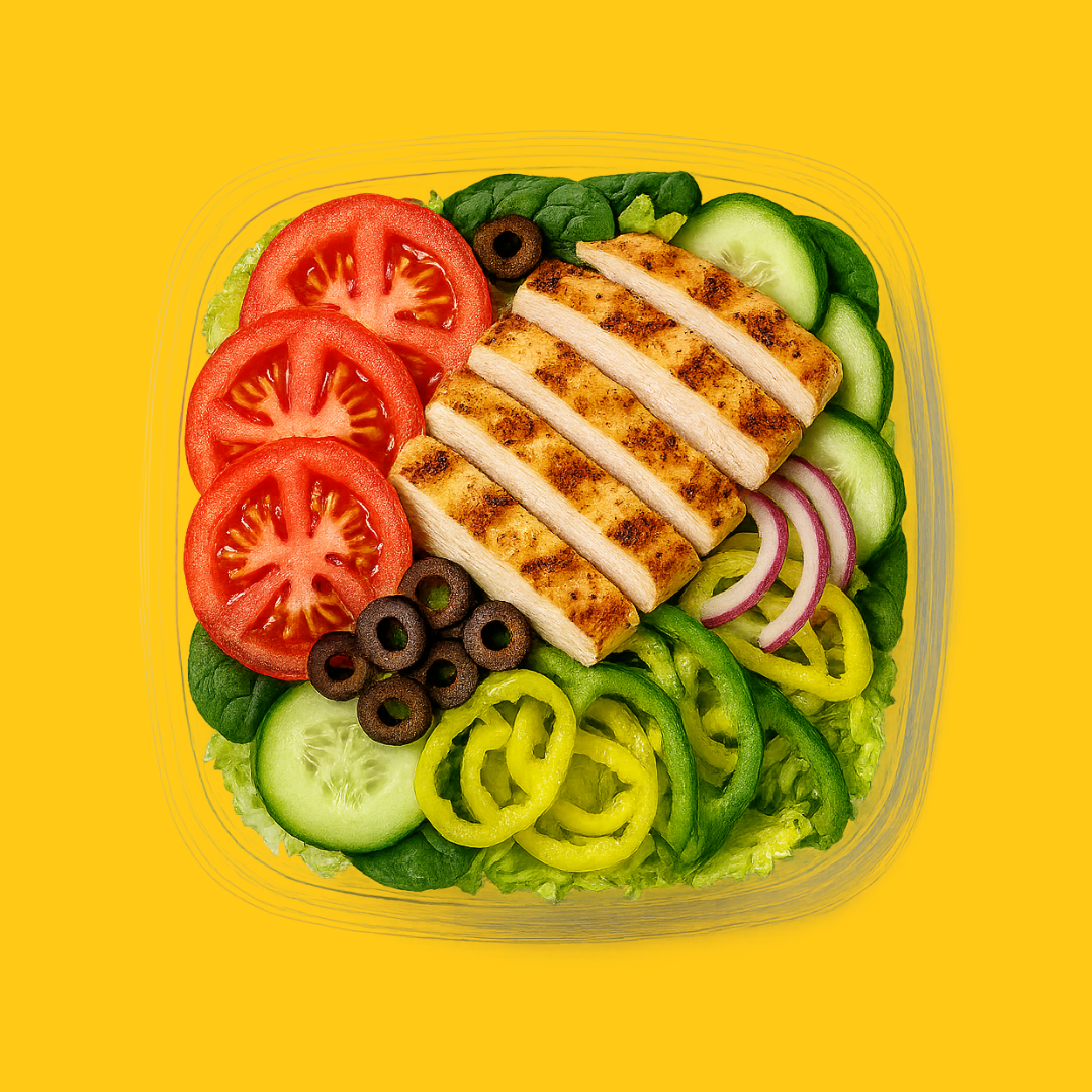 Grilled Chicken Salad.