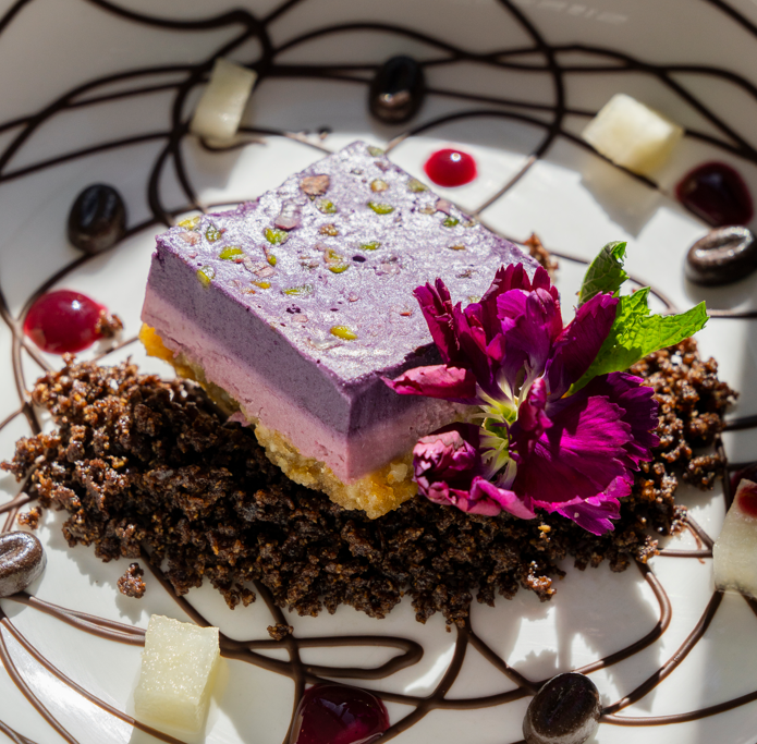 La Mora Cheesecake (vegan).