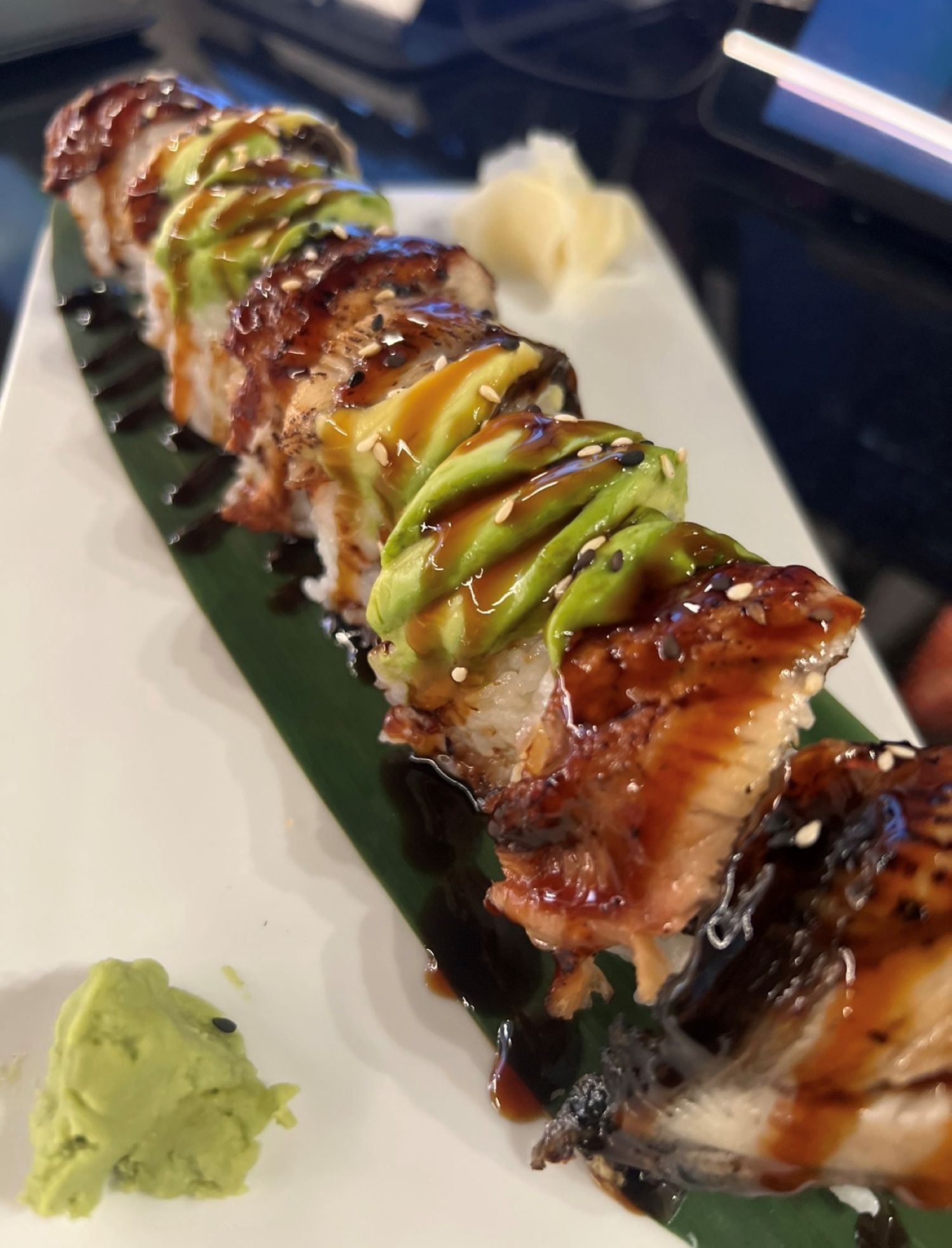Dragon Roll (Cooked).