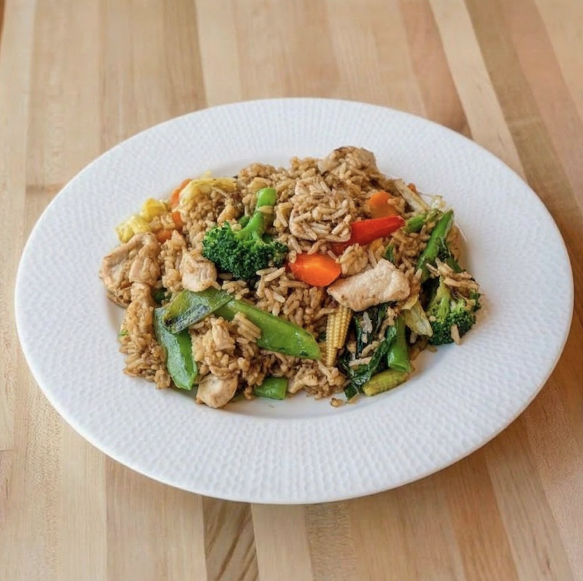 Seafood Ka Prow Fried Rice.