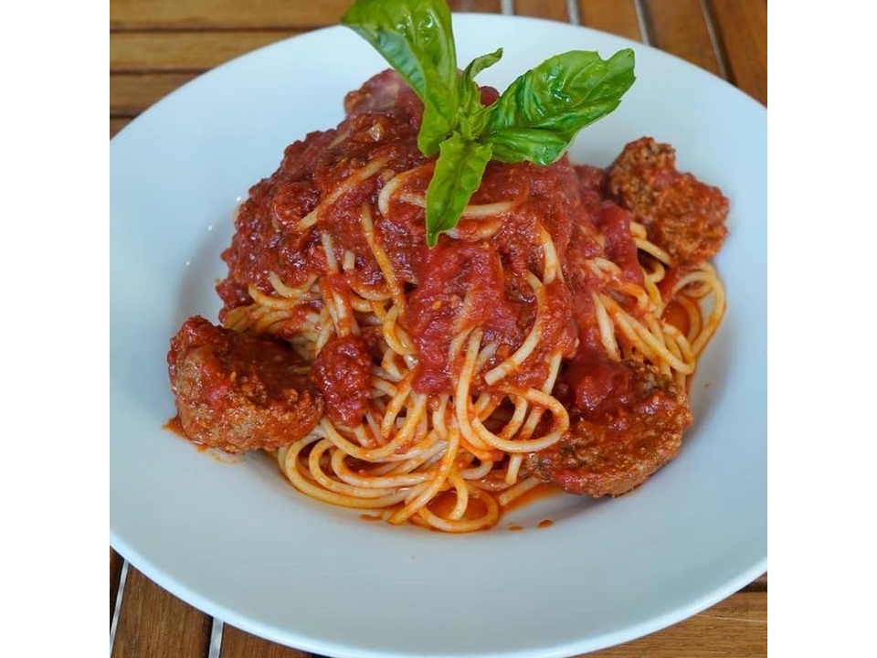 Spaghetti with Meatballs.