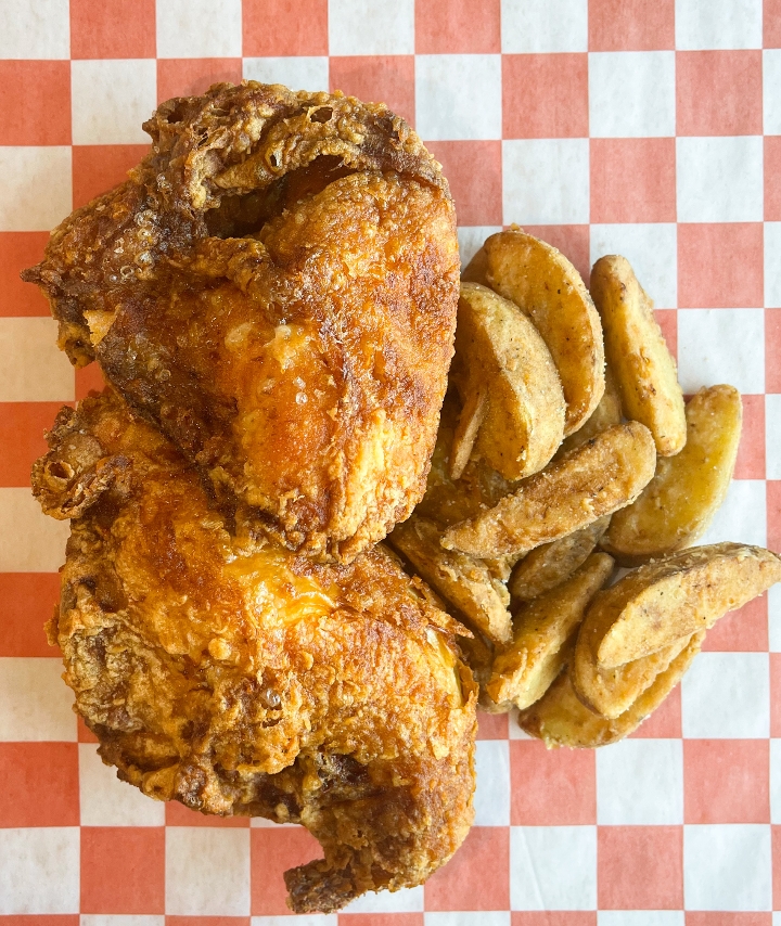 2 Breast Chicken Meal.