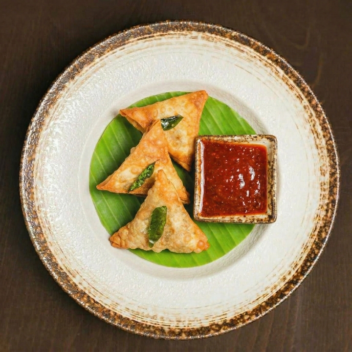 Onion Samosa.