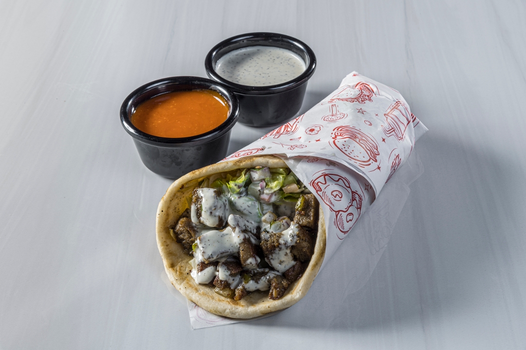 Lamb Gyro Deal (2 Wraps).
