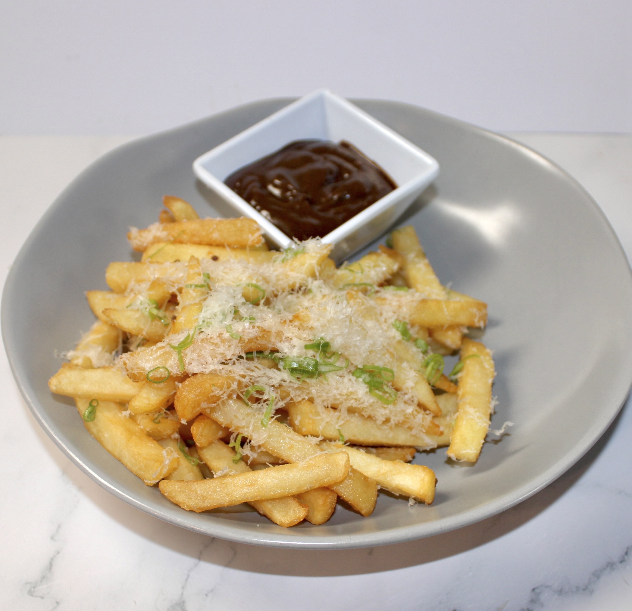 Truffle Fries with Black Garlic Aioli