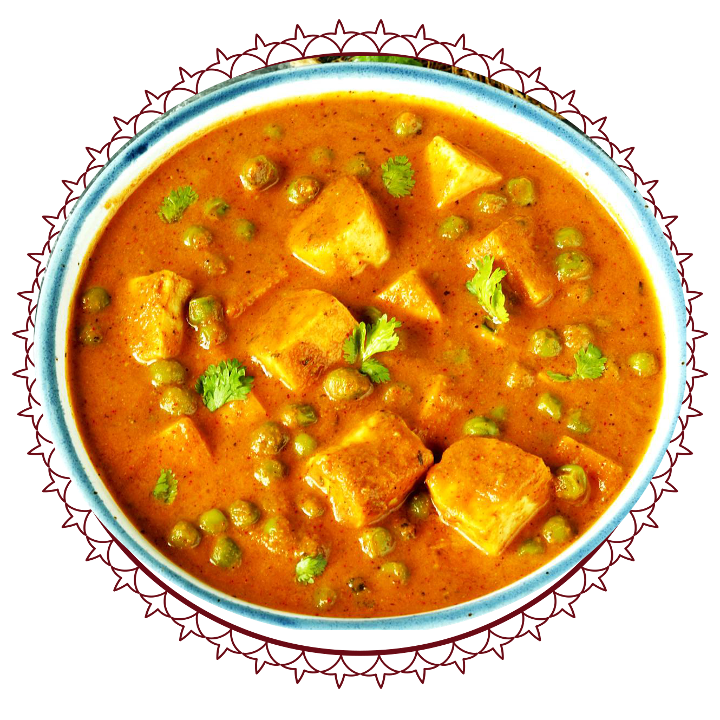 Tofu - Green Peas Masala.