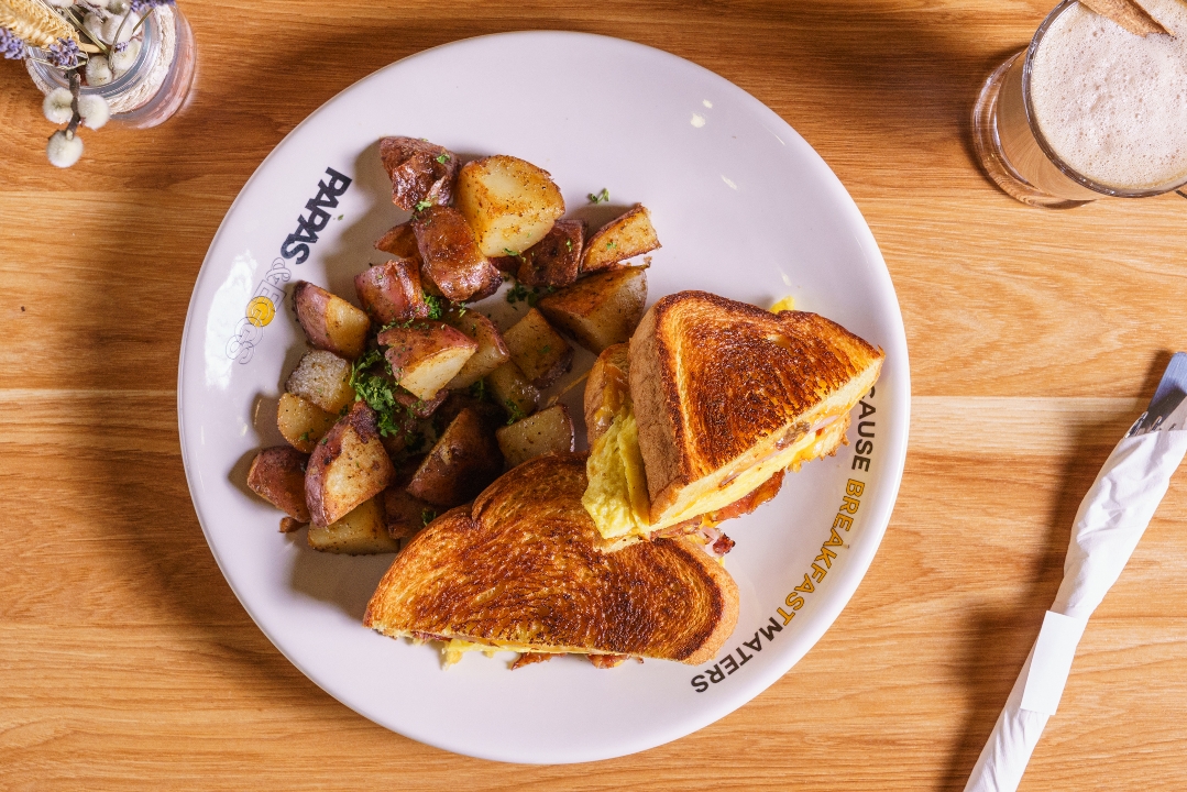 Brioche Egg Sandwich.