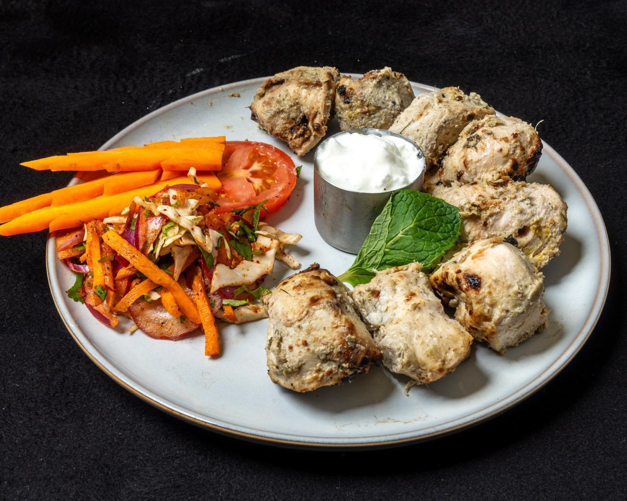 Murg Garlic Kebab.
