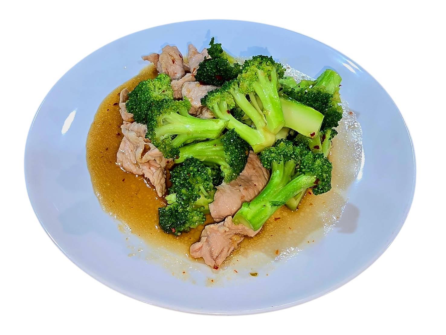 Pad Broccoli ผัดบล๊อคโครี่.