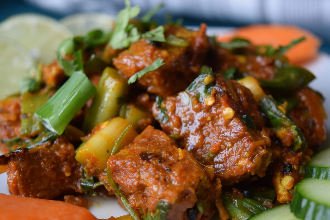 Pork Sadeko.