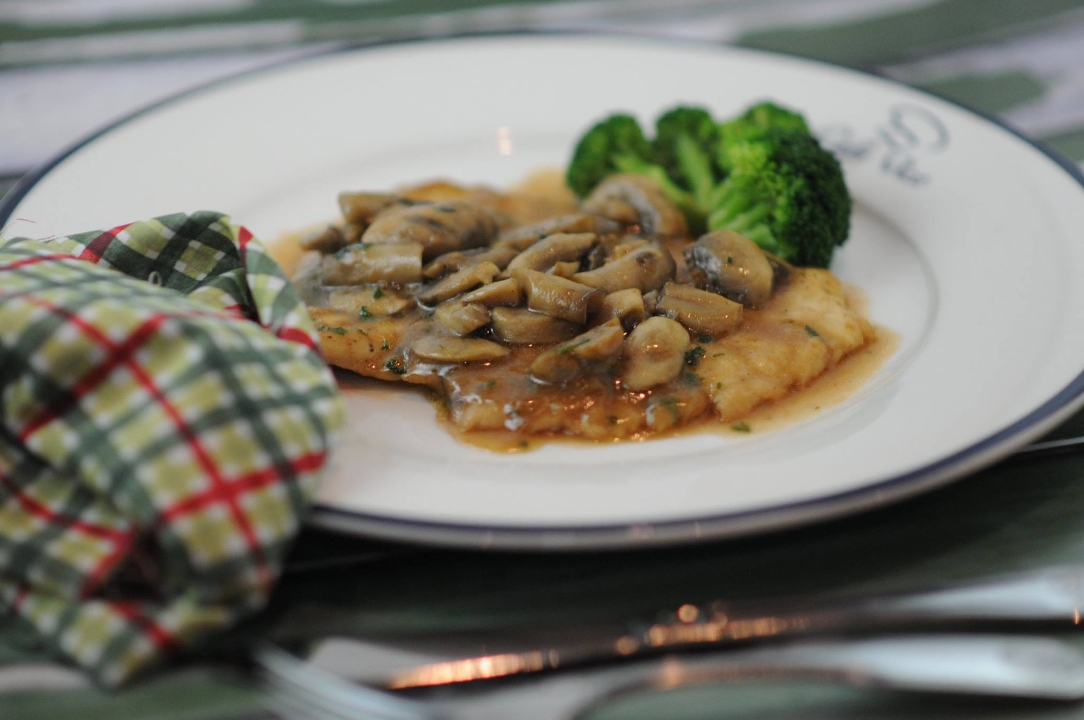Chicken Marsala.
