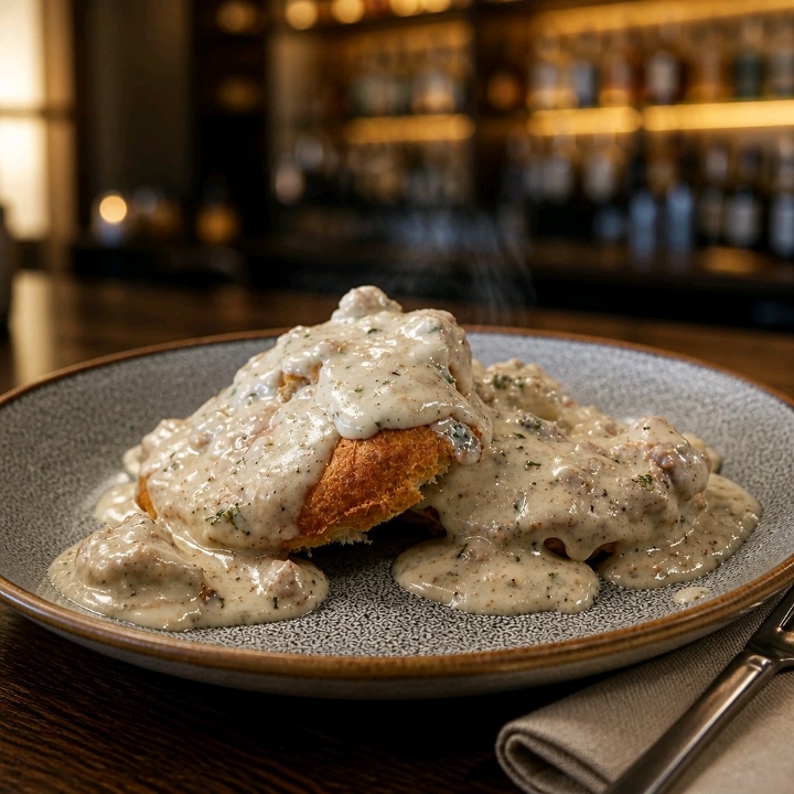 Biscuits and Gravy.