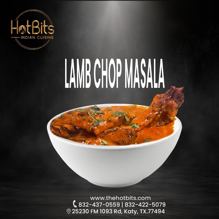 LAMB CHOP MASALA.