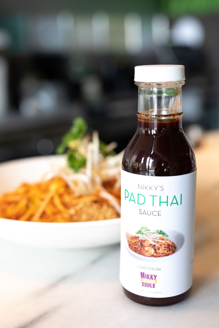 Bottle of Pad Thai Sauce.