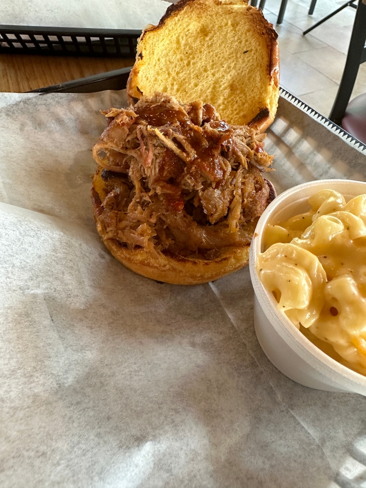 Pulled Pork Sandwich Combo.
