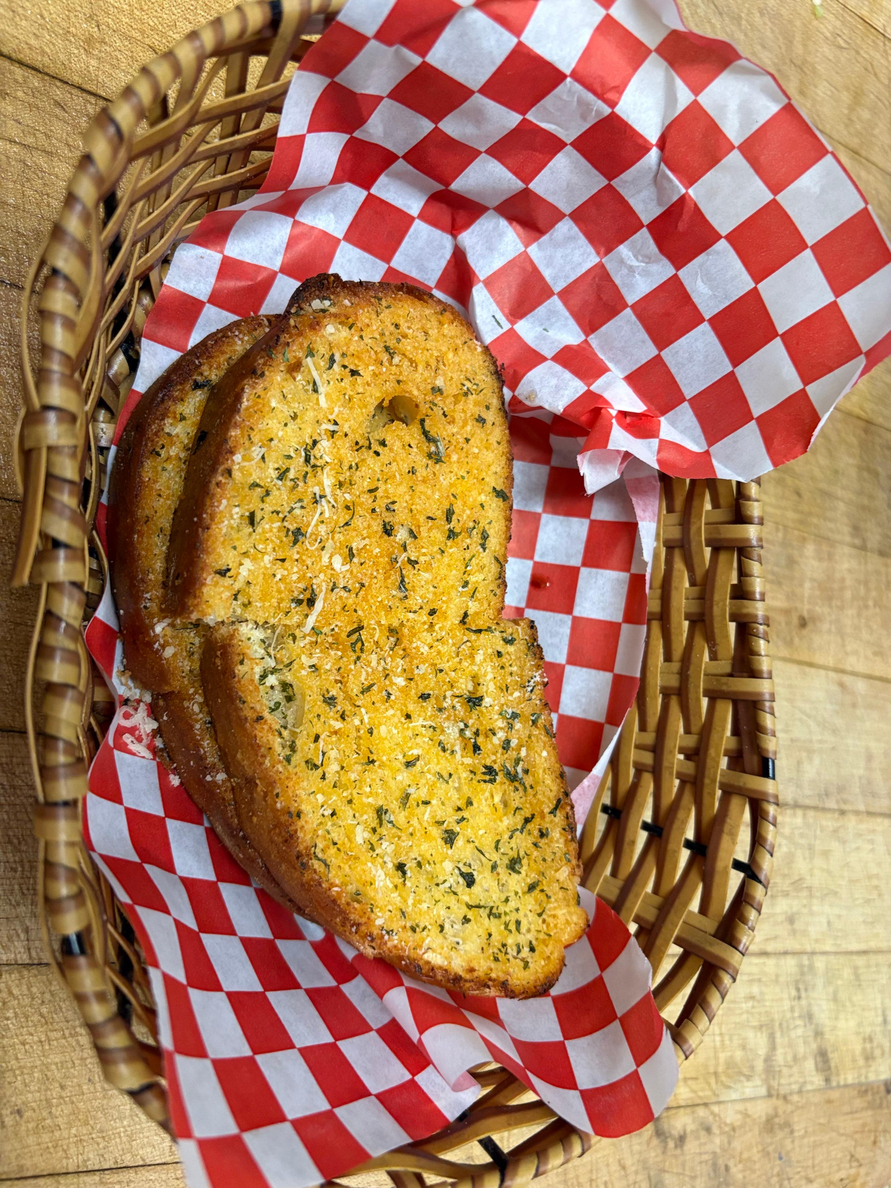 4 Slices Garlic Bread.