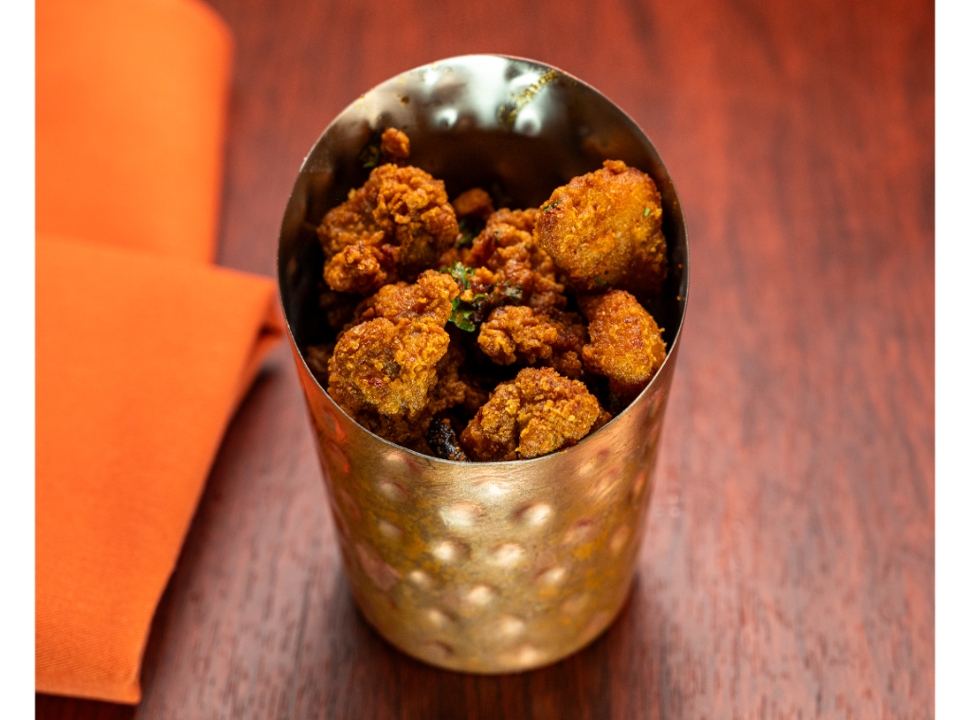 Curry Fried Chicken.