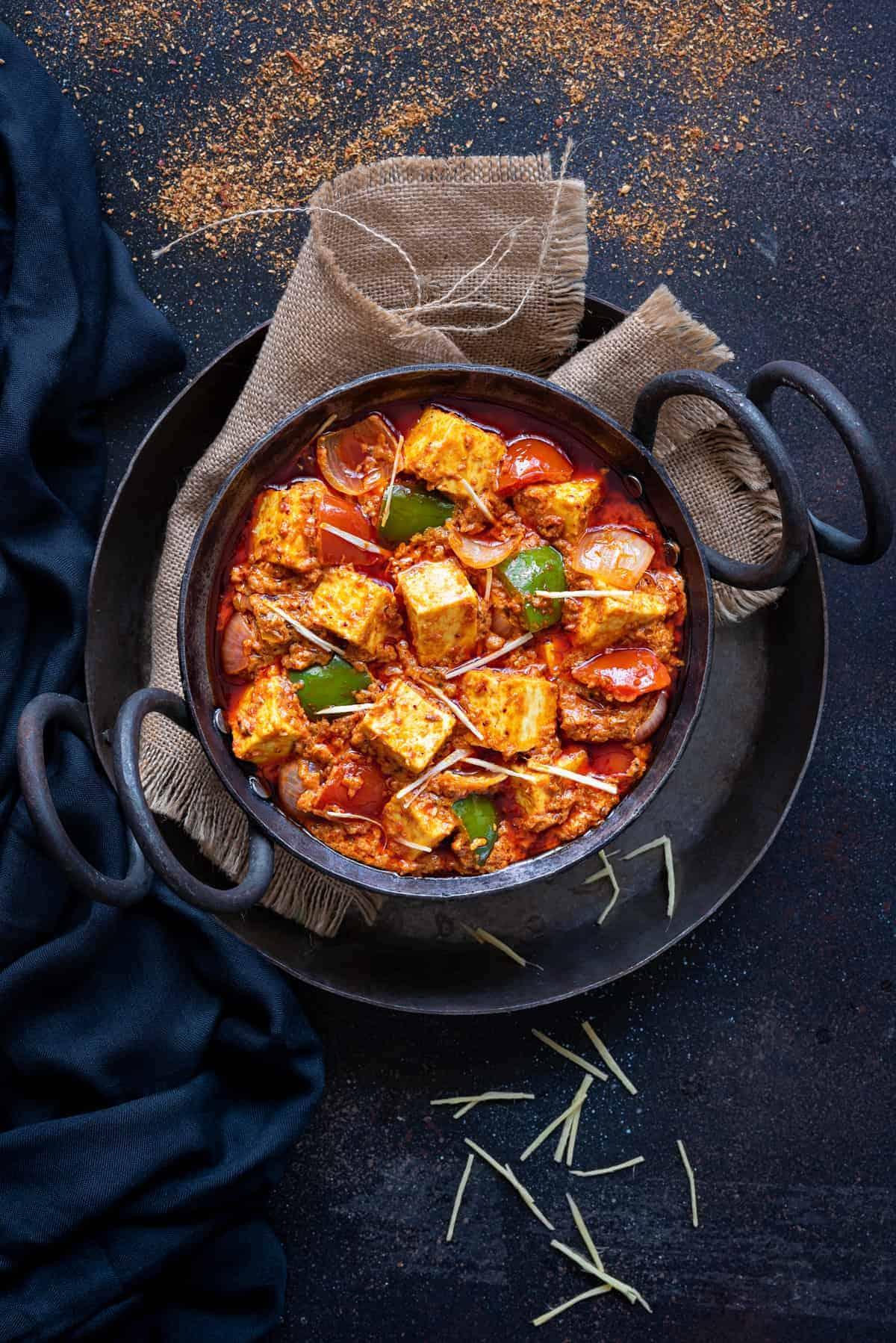 Kadai Paneer.