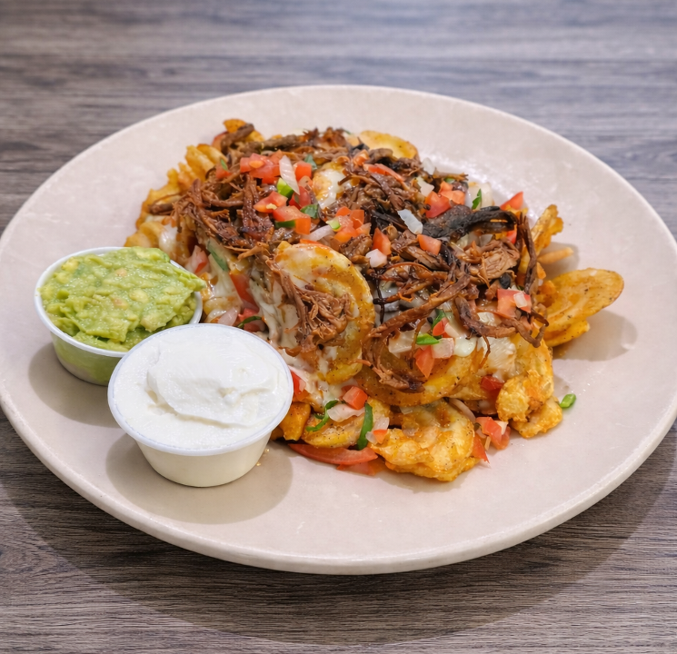 Hill Country Brisket Nachos.