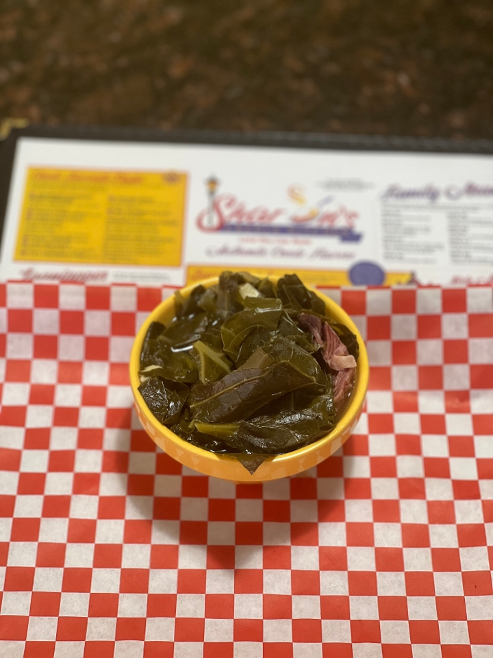 Collard Greens w/ smoked Turkey.