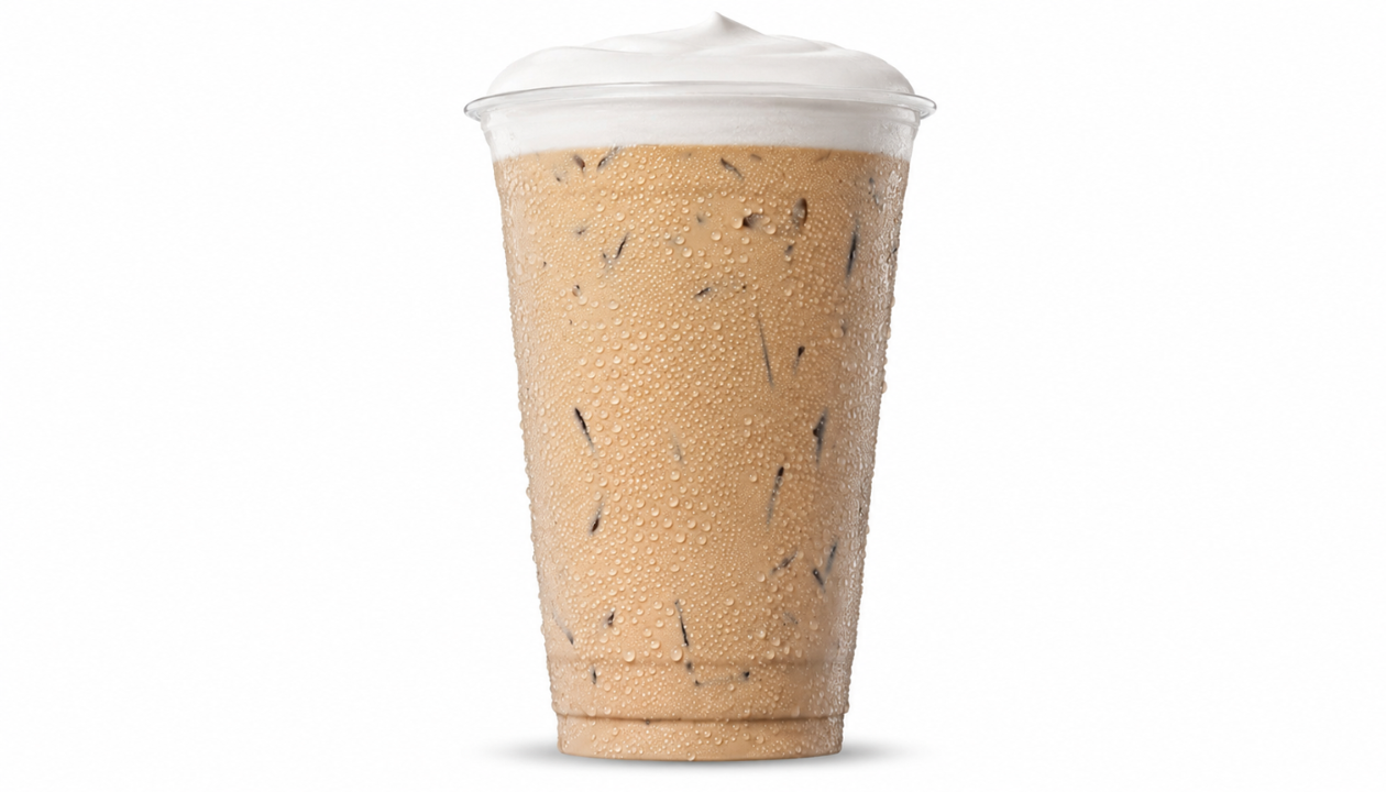 Iced Latte with Soft Top.