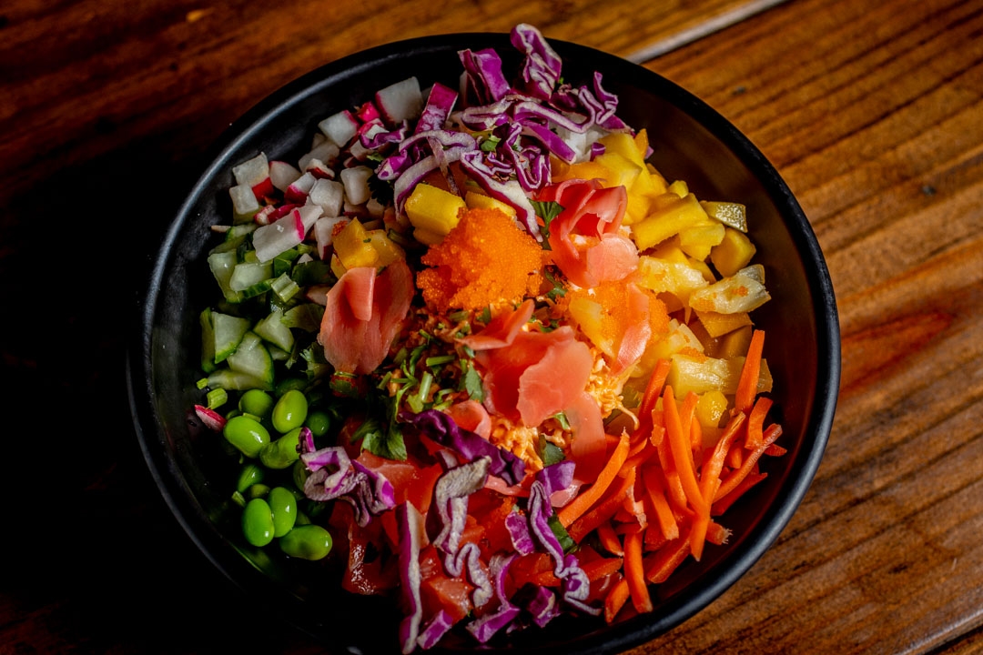 4 Protein Poke Bowl.