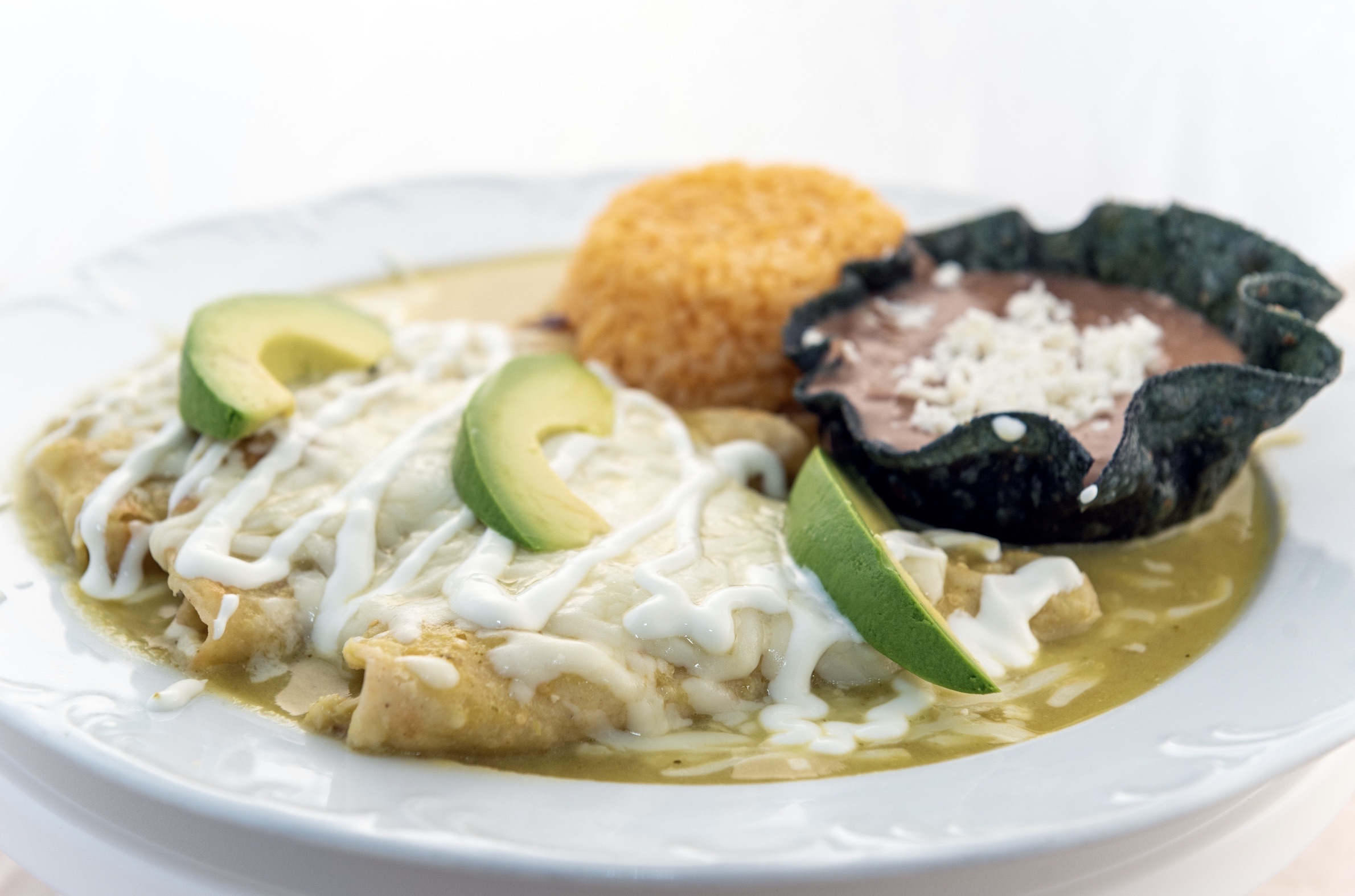 ENCHILADAS SUIZAS.