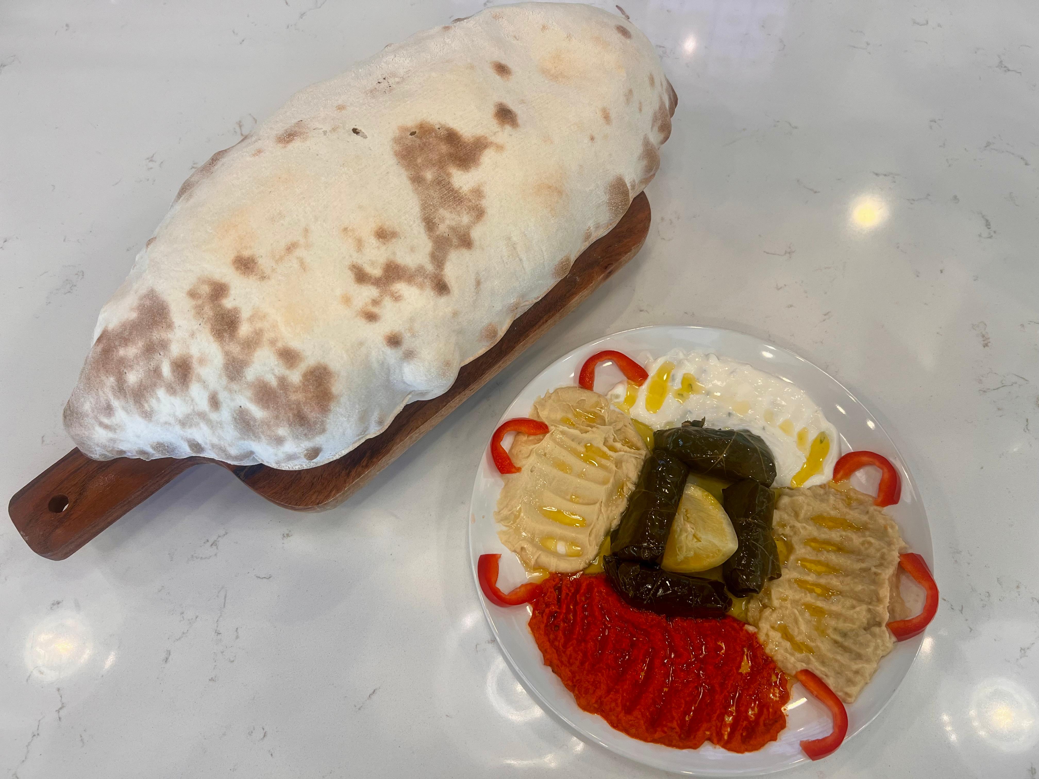 Mediterranean Mezze Platter.