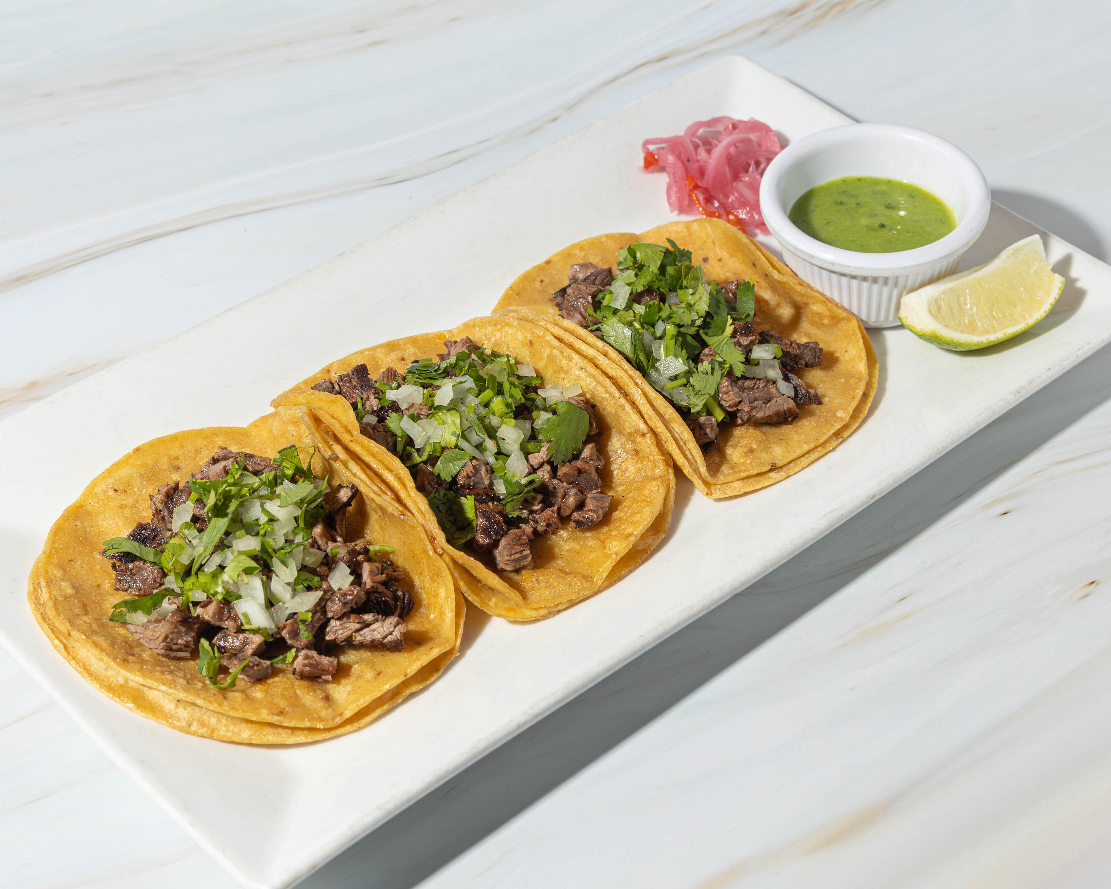 Grilled Steak Tacos.