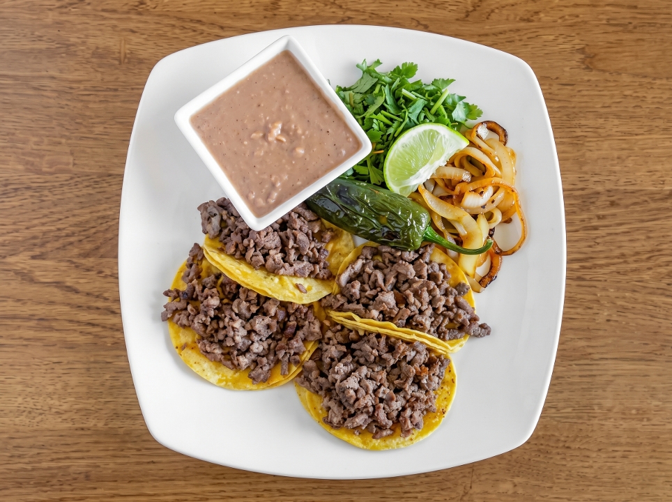 Mini Taquitos Plate.