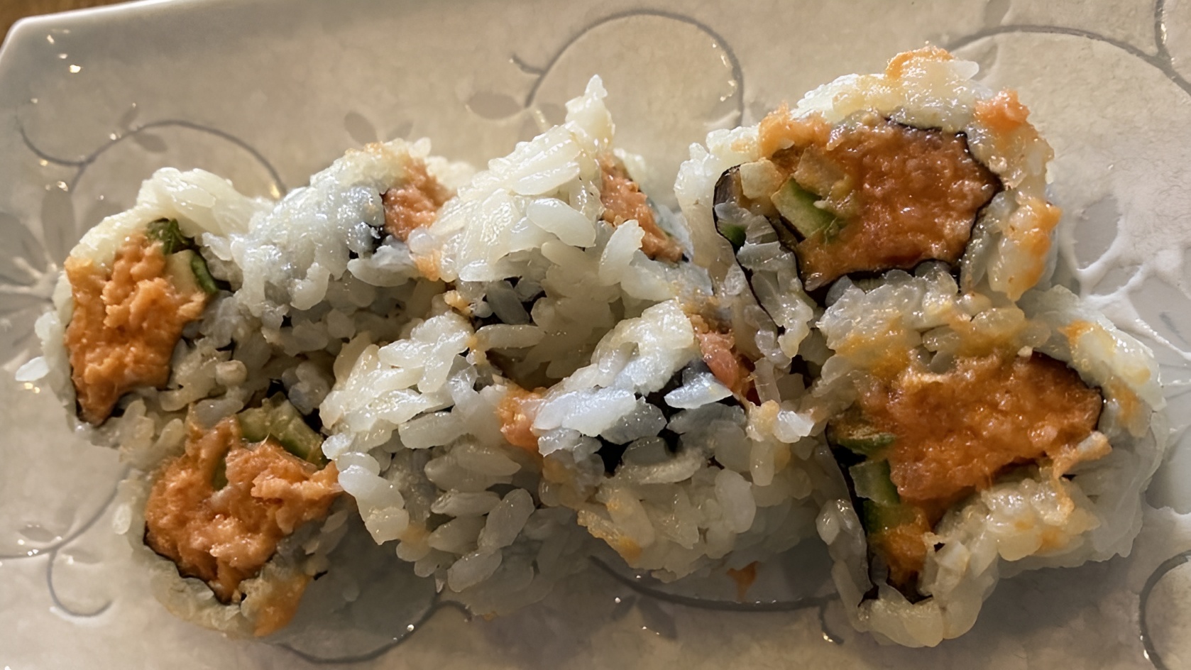 Spicy Tuna Maki Roll (8 pcs).