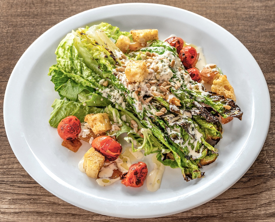 Grilled Romaine Wedge.