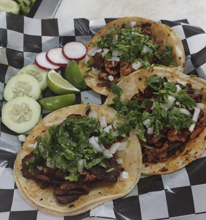 Al pastor Tacos.
