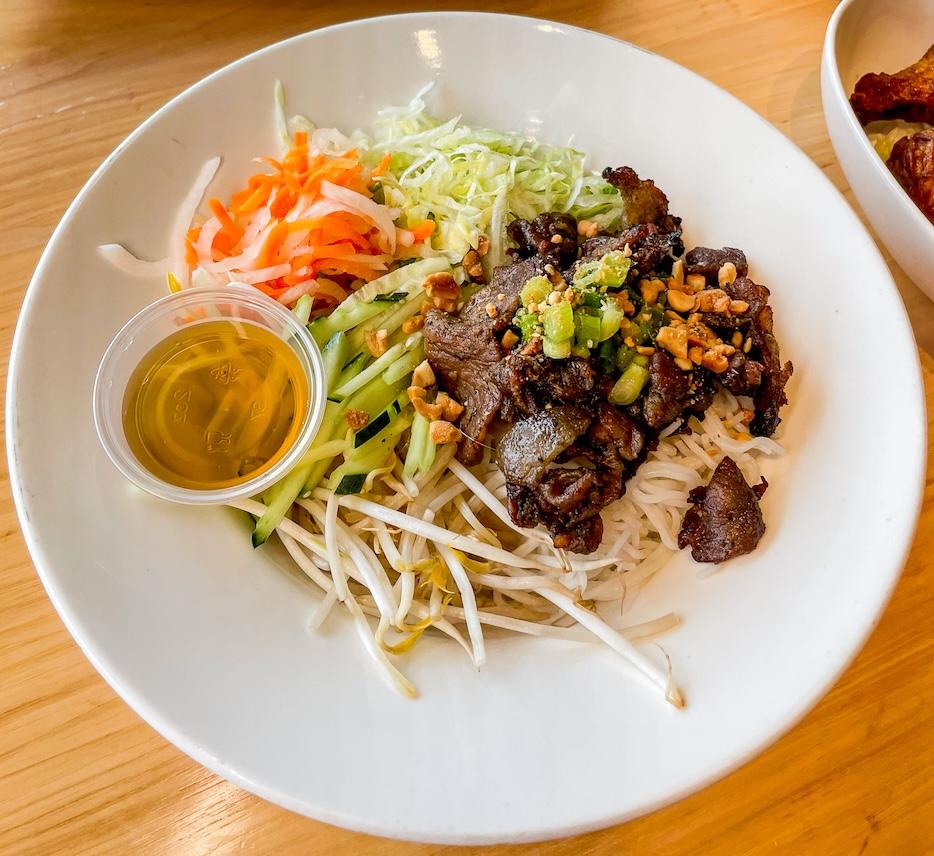 BBQ Pork Vermicelli.
