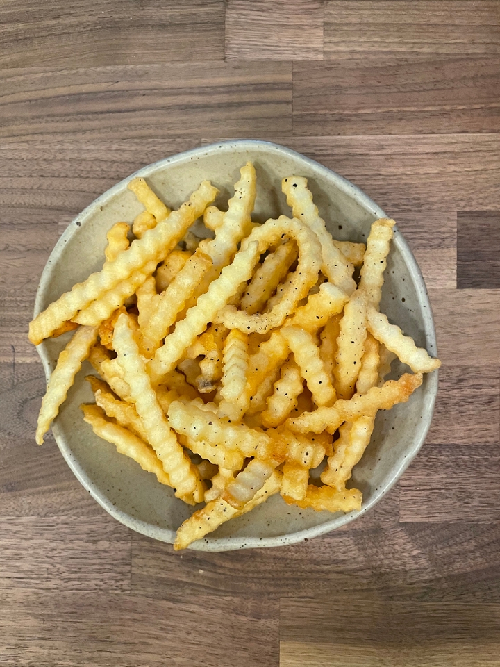 Crinkle Cut Fries.