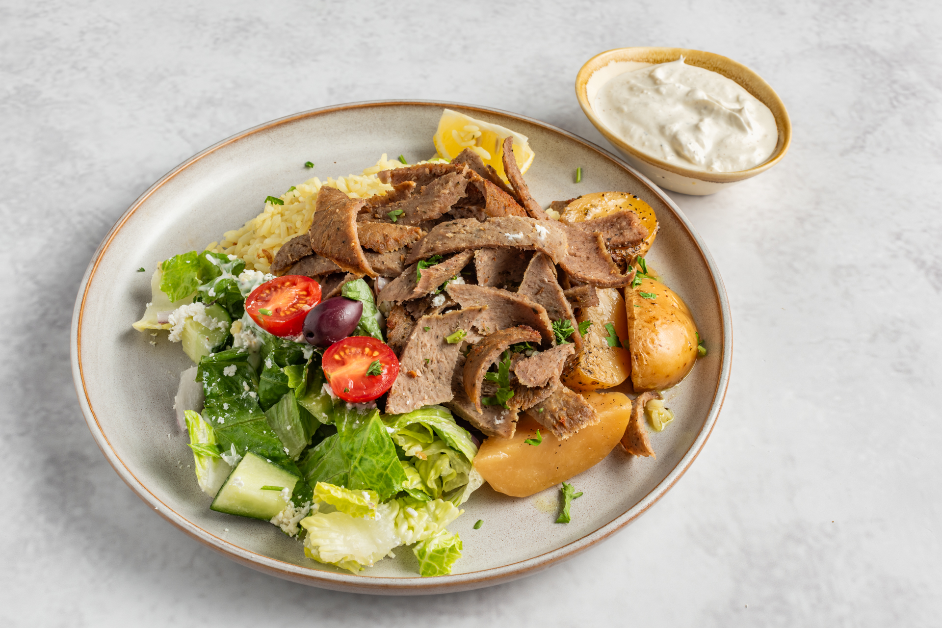 Gyro Dinner (Beef and Lamb)