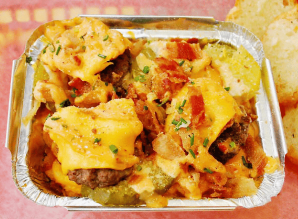 Cheeseburger Mac n Cheese.