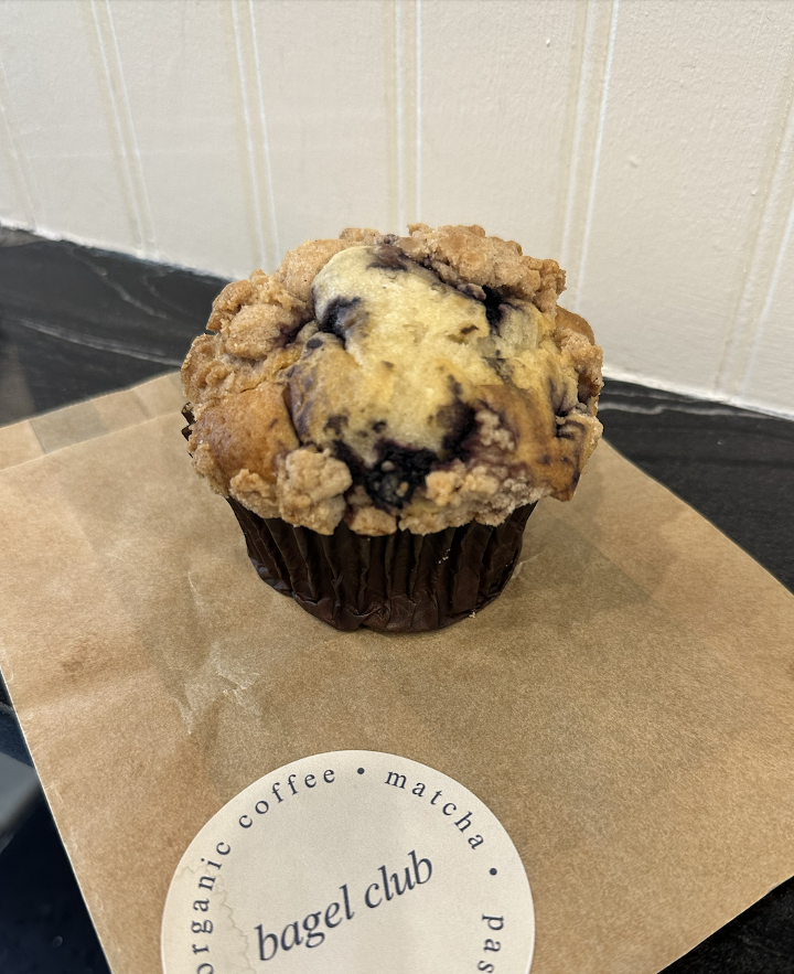 Blueberry Yogurt Muffin.