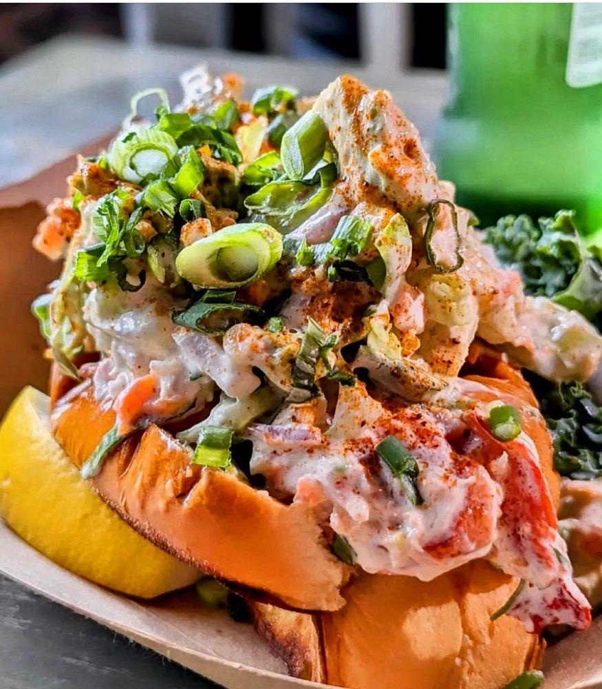 Maine Style Lobster Roll.