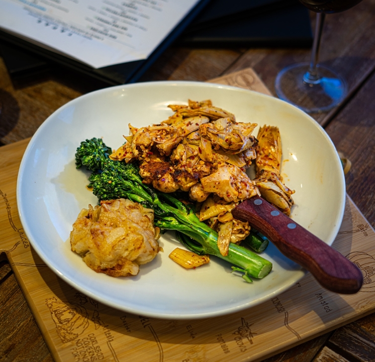 Artichoke Chicken.