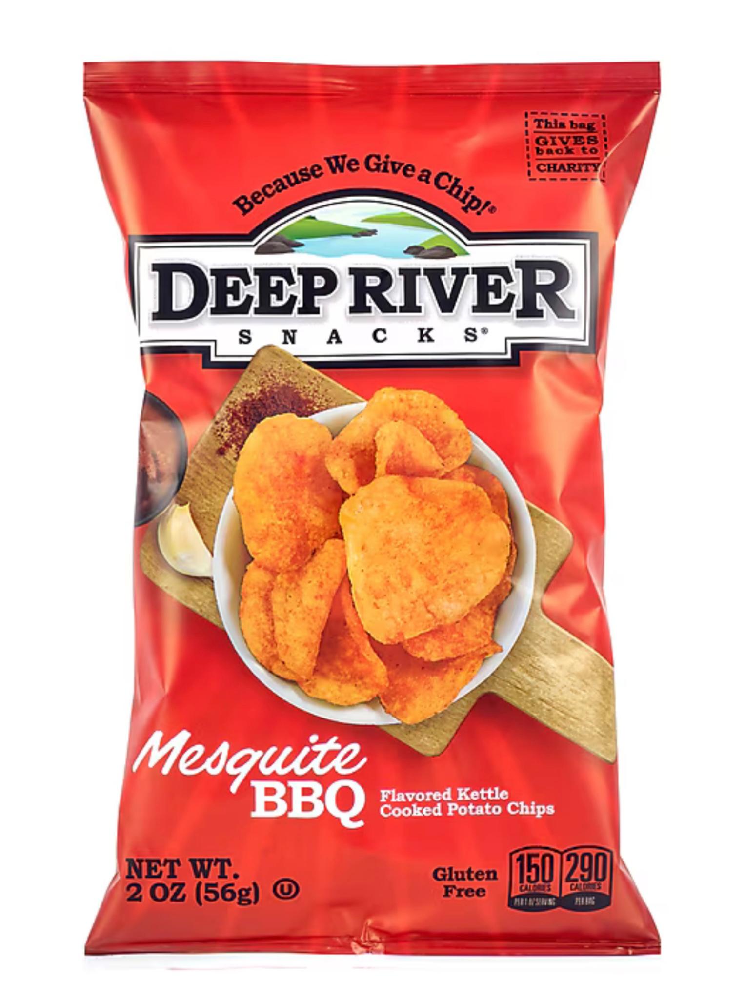 Deep River BBQ Chips.