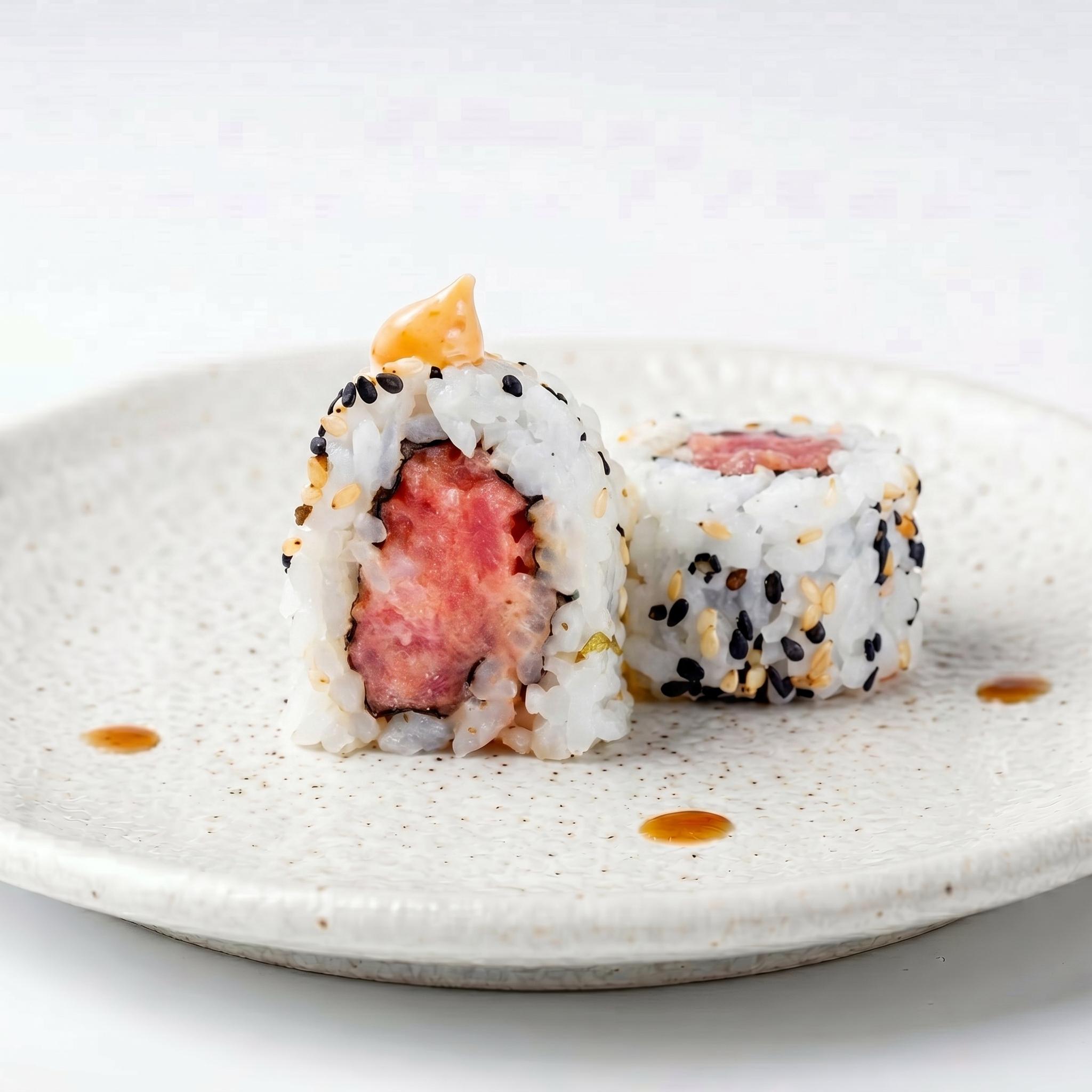 SPICY TUNA ROLL *.