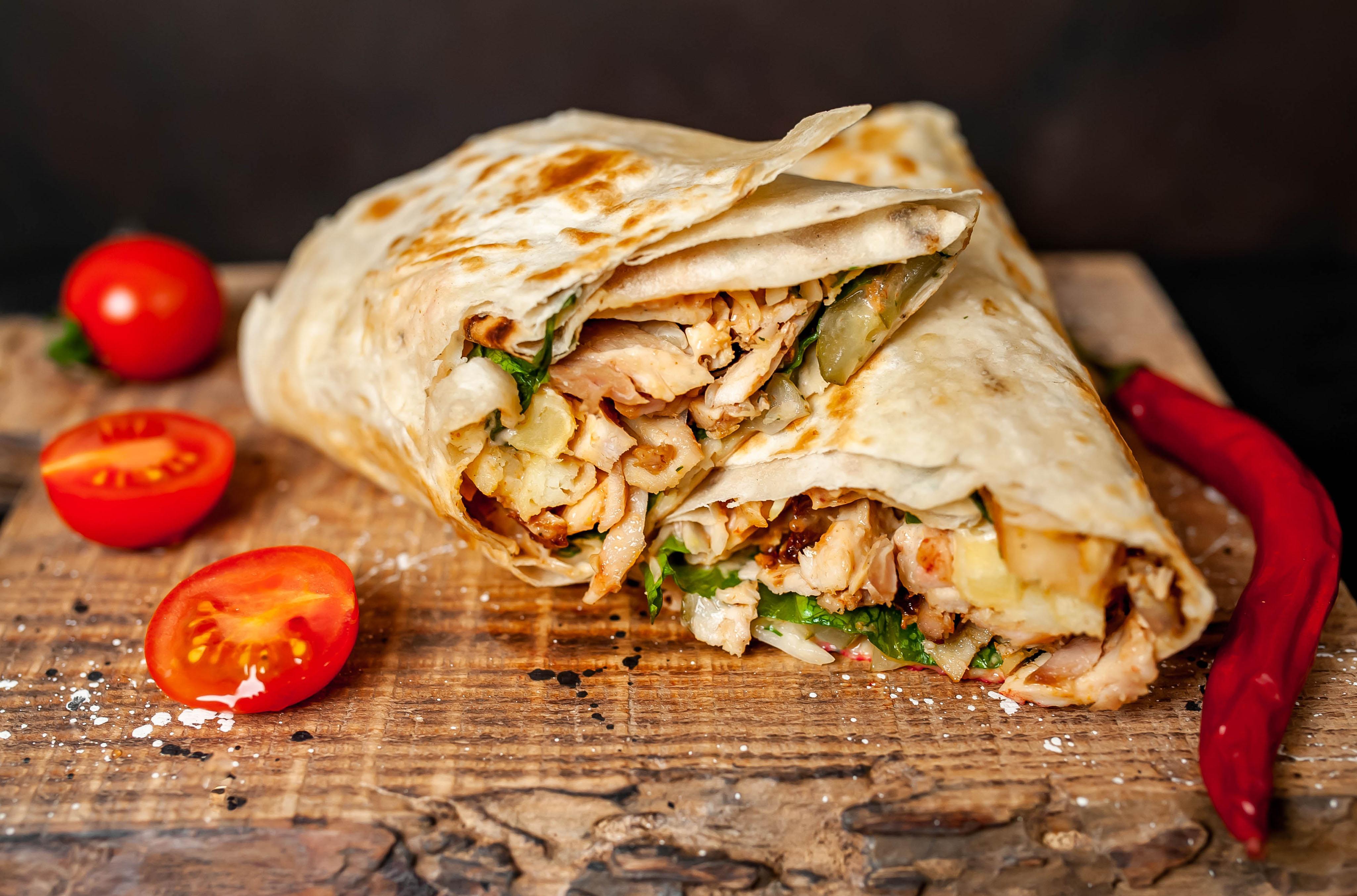 Buffalo Chicken Wrap.